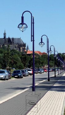 Denecke-Fundamenten für Straßenlampen