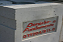 Denecke-Fundamenten für Straßenlampen